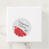 Granaatappel Behoudt Zelfgemaakte Canning Jar Prij Bedankjes Labels (In situ)