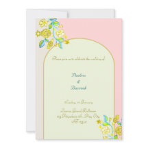 granaatappel bruiloft uitnodiging