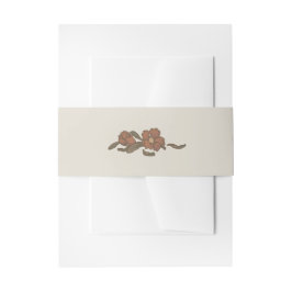  granaatappel buik band uitnodigingen wikkel