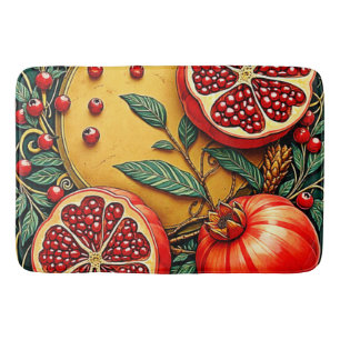 Granaatappel Elegance Art Print Badmat