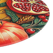 Granaatappel Elegance Art Print Snijplank (Hoek)