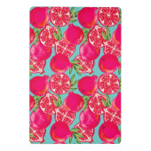 Granaatappel geschilderd monogram mini klembord (Achterkant)