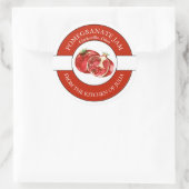 Granaatappel Jam Label (Tas)