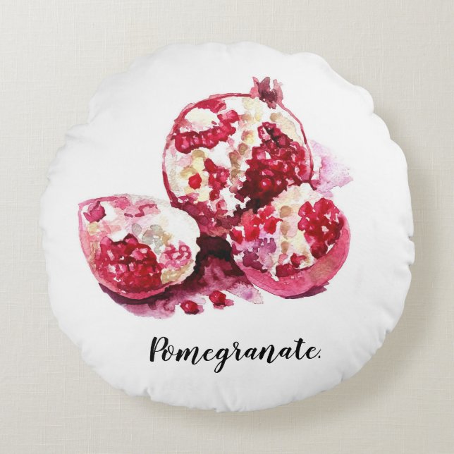 Granaatappel kussen ontwerp. (Voorkant)