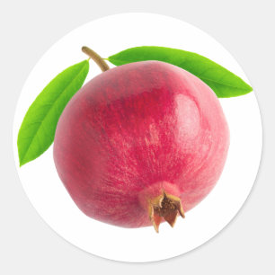 Granaatappel Ronde Sticker
