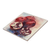 Granaatappel Tegeltje (Zijkant)