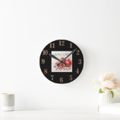 Granaatappel wandklok ronde klok (Huis)