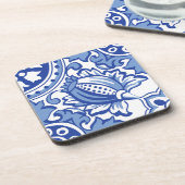 granaatappelbloei bier onderzetter (Linkerzijde)