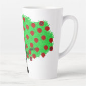 Granaatappelboom Tu B'Shvat ט״ו בשבט Shavuot Latte Mok (Rechts)