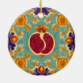 Granaatappelliefde Keramisch Ornament (Achterkant)