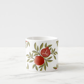 Granaatappelpatroon botanische espressokop espresso kop