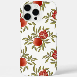 Granaatappelpatroon botanische iPhone 16 Pro Max h Hoesje