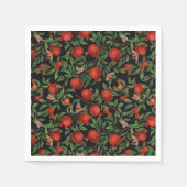 Granaatappels en Bella Moths Servet (Voorkant)