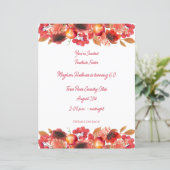 Granaatappels, papavers en bessen Papier (Staand voorkant)