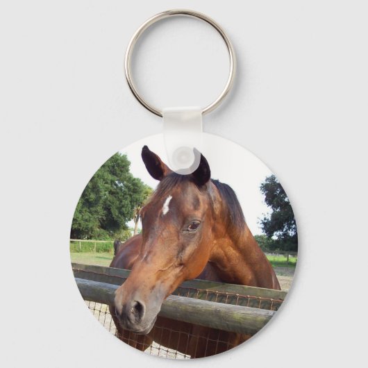 granaatrood sleutelhanger (Voorkant)