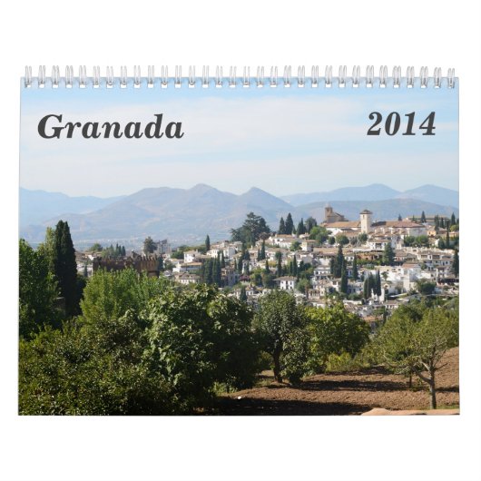 Granada 2014 Wall Calendar Kalender (Hoes)