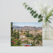 Granada, Andalusië, Spanje Briefkaart (Staand voorkant)