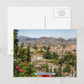 Granada, Andalusië, Spanje Briefkaart (Voorkant / Achterkant)