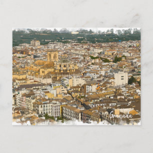 Granada Art - The Real Spain Briefkaart