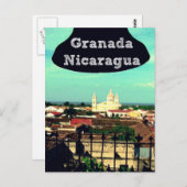 Granada, Briefkaart Nicaragua (Voorkant / Achterkant)