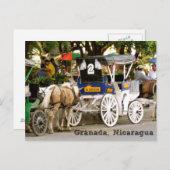 Granada, Briefkaart Nicaragua (Voorkant / Achterkant)