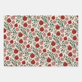 Granada: Patroon van Granaatappels Inpakpapier Vel
