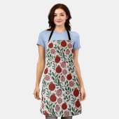 Granada: Patroon van Granaatappels Schort (Gedragen)