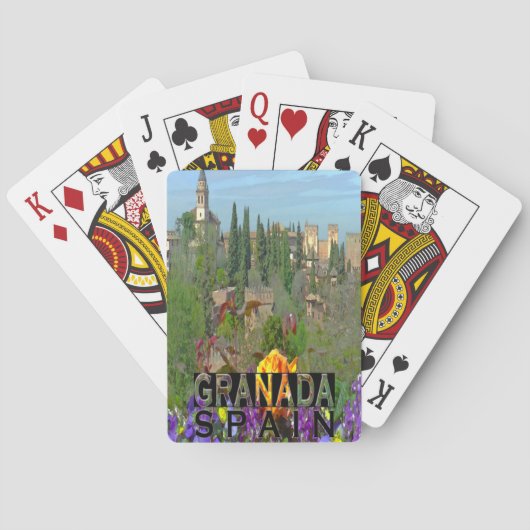 Granada Pokerkaarten (Achterkant)