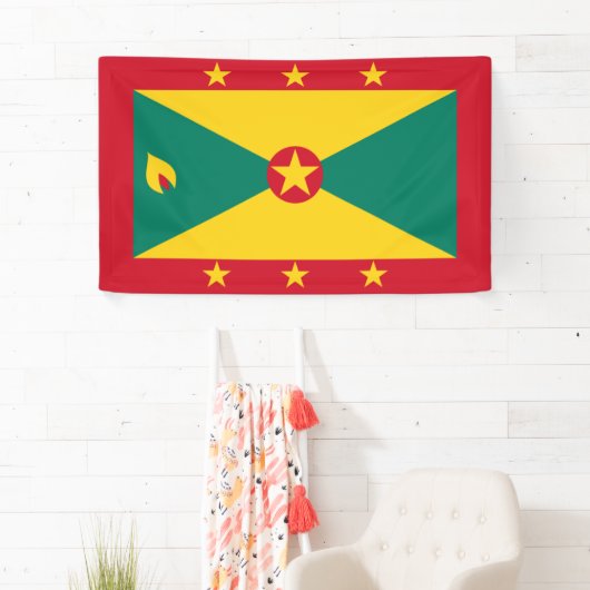 Granada Spain flag Banner (Insitu)