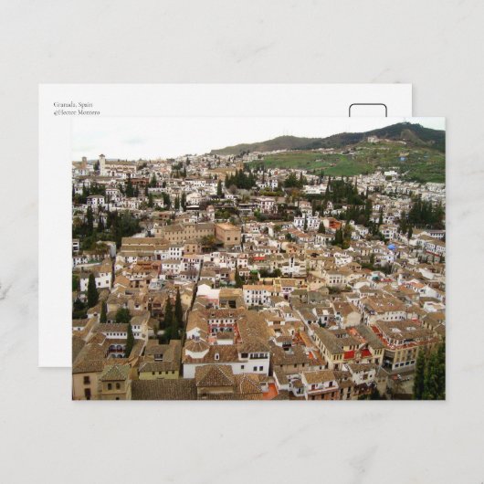Granada, Spanje Briefkaart (Voorkant / Achterkant)