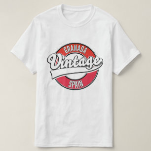Granada spanje vintage stijl logo t-shirt