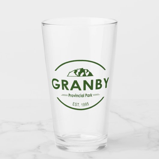 Granby Provincial Park Glas (Voorkant)