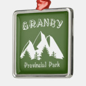Granby Provincial Park Metalen Ornament (Links)
