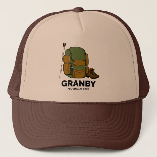 Granby Provincial Park rugzak Trucker Pet (Voorkant)