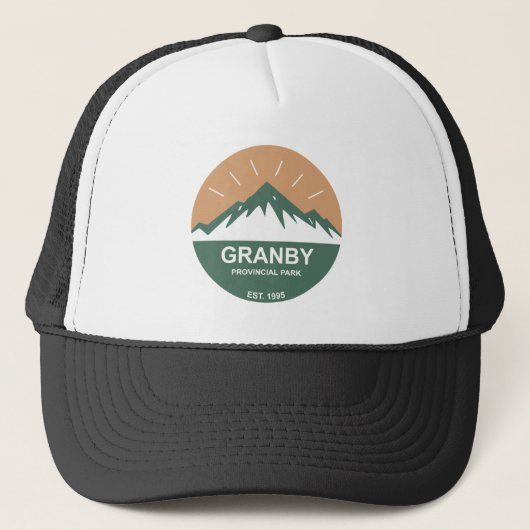 Granby Provincial Park Trucker Pet (Voorkant)