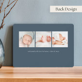 Grand accueil | Faire-part de naissance photo