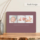 Grand accueil | Faire-part de naissance photo