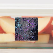 Grand adhésif Carré / Étiquette étanche (Apposé)