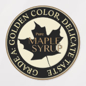 Grand adhésif Carré / Étiquette étanche (Design 1)