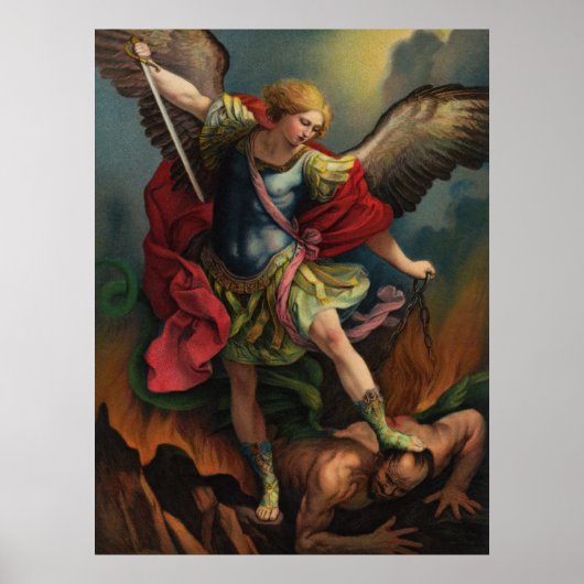 Grand Affiche de Saint Michel Archange (Devant)