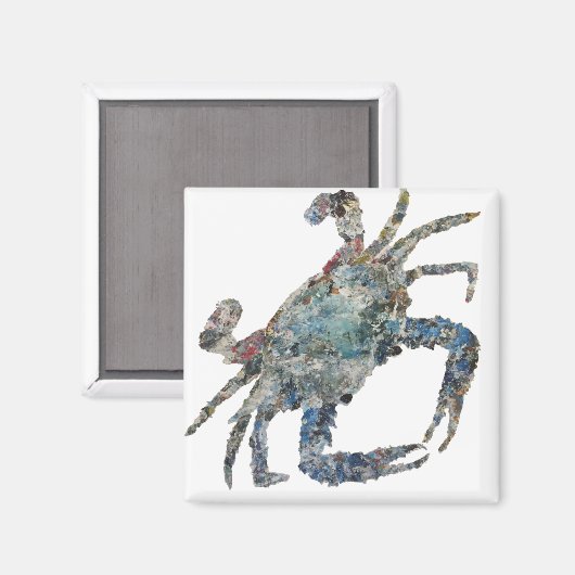 Grand aimant bleu (Recto/Verso)