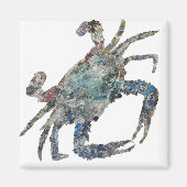 Grand aimant bleu (Devant)