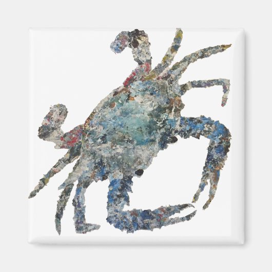 Grand aimant bleu (Devant)