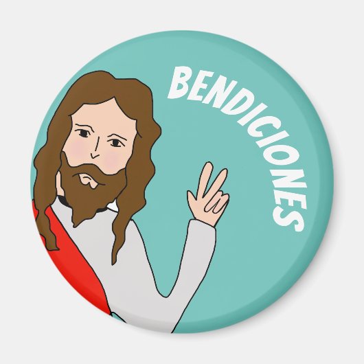 Grand aimant circulaire de 3 pouces (Devant)