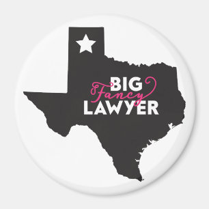 Grand aimant de fantaisie d'avocat du Texas
