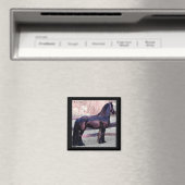 Grand aimant friésien Horse (In Situ (Lave-vaisselle))