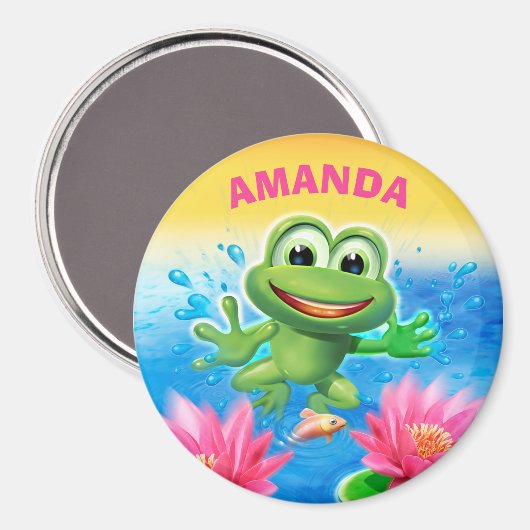 Grand aimant frigorifique sur mesure conception de (Recto/Verso)