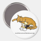 Grand aimant (logo rond Kitty) (Recto/Verso)