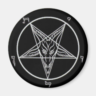 Grand aimant noir de Baphomet