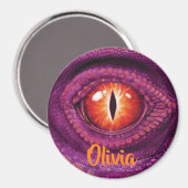 Grand aimant rond de Dragon's Eye (Recto/Verso)